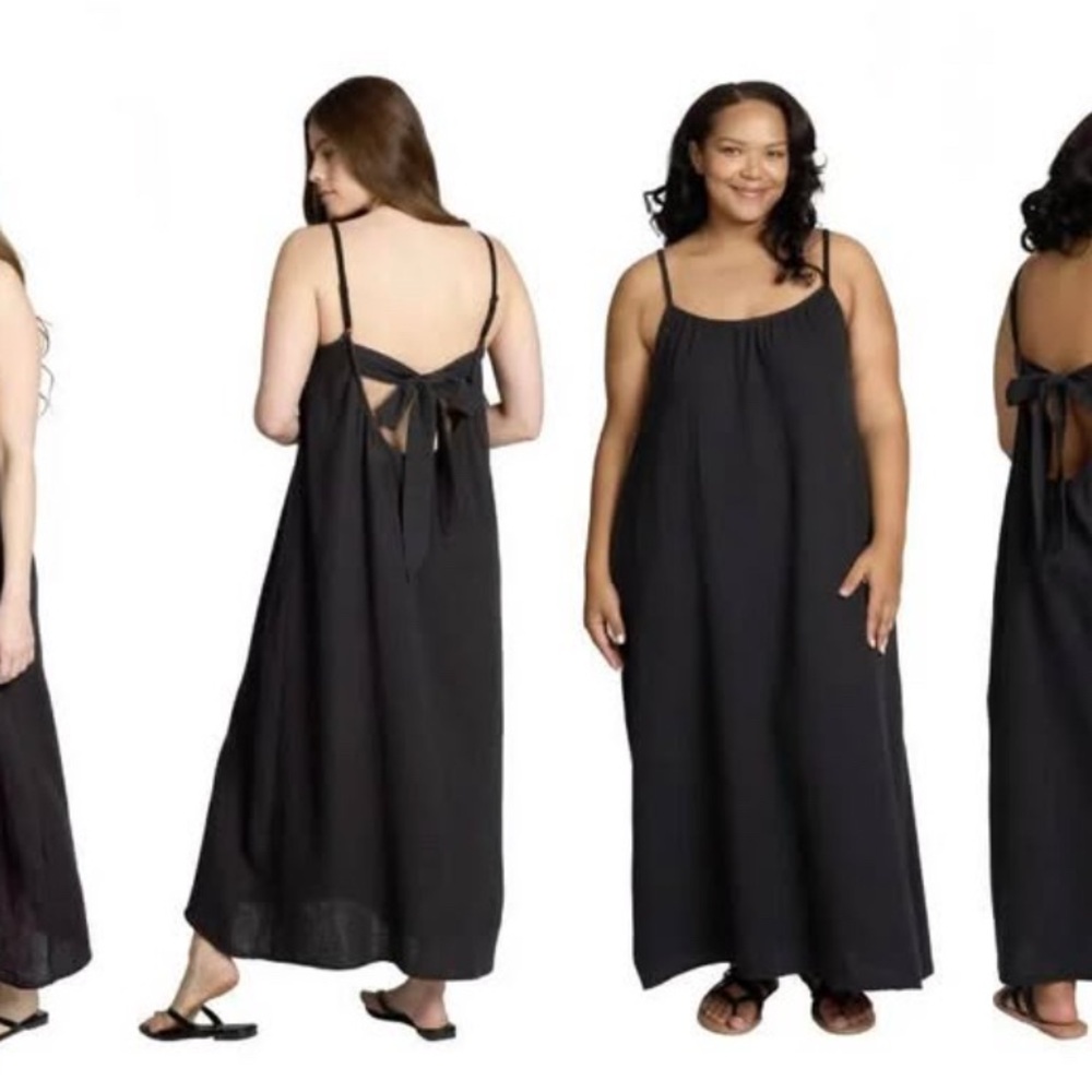 NWT Sol Angeles Gauzy Maxi Dress XL/XXL